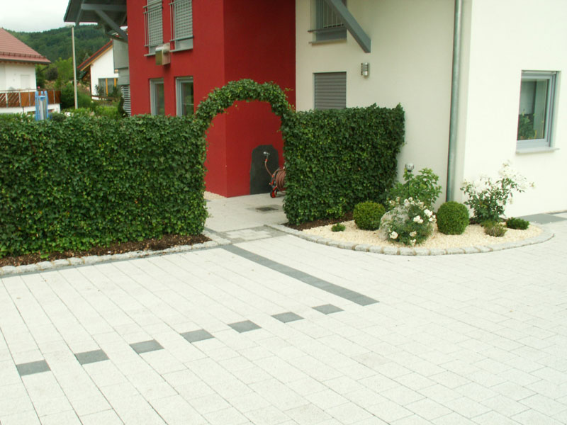 Nachher: Gestaltung einer Gartenanlage